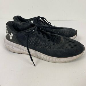 Under Armour Black & White Athletic Running Shoes